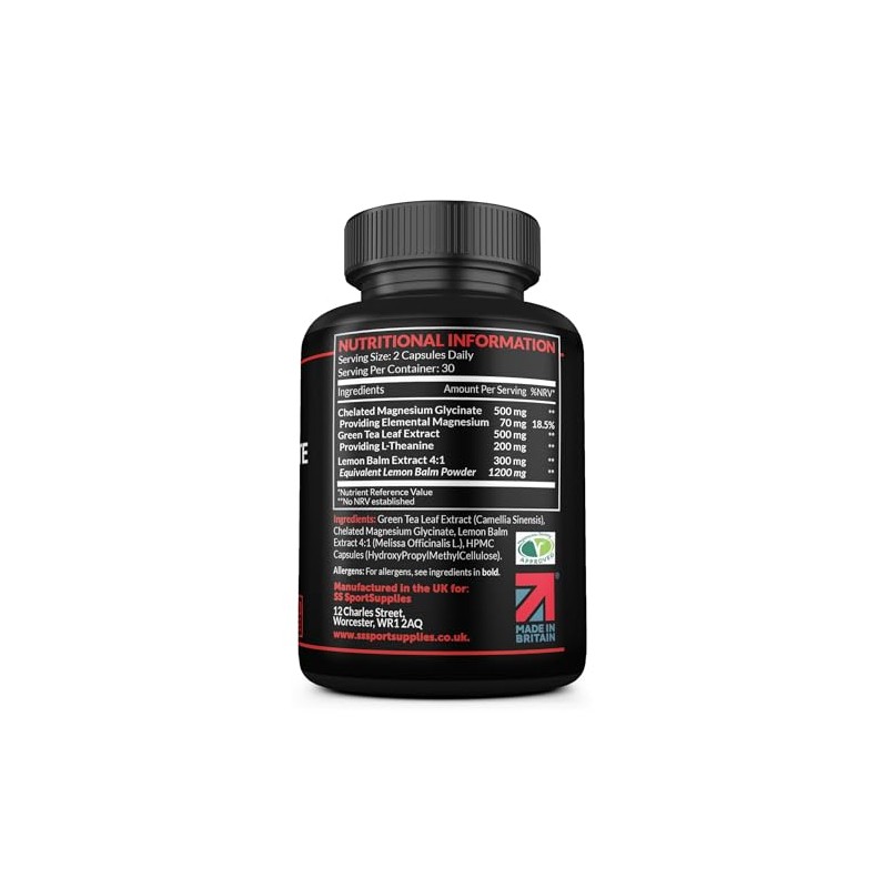 L-Theanine Green Tea Extract with Added Lemon Balm Extract and