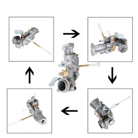 397135 Carburetor Replacement for 5 HP Series Carb 135200 130200 133200 130201 130202 130203 130206 130207 Model Replace 130201-1610-01 130202-1515-04