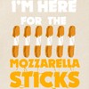 CafePress Mozzarella Sticks Cheese Lover Funny Snac Tote Bag Reusable