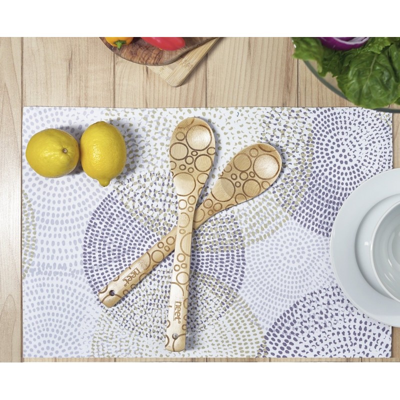 Neet Bamboo Wooden Cooking & Serving Utensils, kitchen utensils, 6