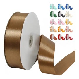 40mm Doble Cara Rollo De Listón Satinado 91m Multicolores