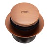 Westbrass D93-11 1-1/2" Coarse Thread Tip-Toe Bathtub Drain Plug Trim