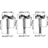 MACHSWON 3 PCS Forstner Drill Bits Tungsten Carbide Wood Hole