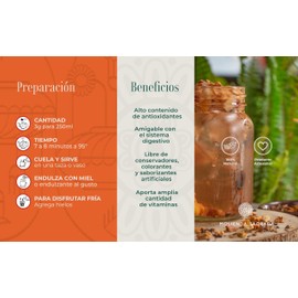 Molienda Sagrada Tisana Frutal Guaba, Infusión Artesanal de Frutos Mexicanos, Guayaba, Piña, Pasa, Canela, Manzana e Hibisco, Cosecha Orgánica / Mexican Organic Fruits Tea, Guanabana, 200 gramos