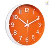 HZDHCLH Radio-Controlled Clock 30 cm Large Dial Wall Clock Silent