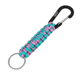 EOTW Carabiner Keychain,Paracord Keychain Small Aluminum Clip D Ring for Camping, Hiking, Fishing, Or As A Key Organizer