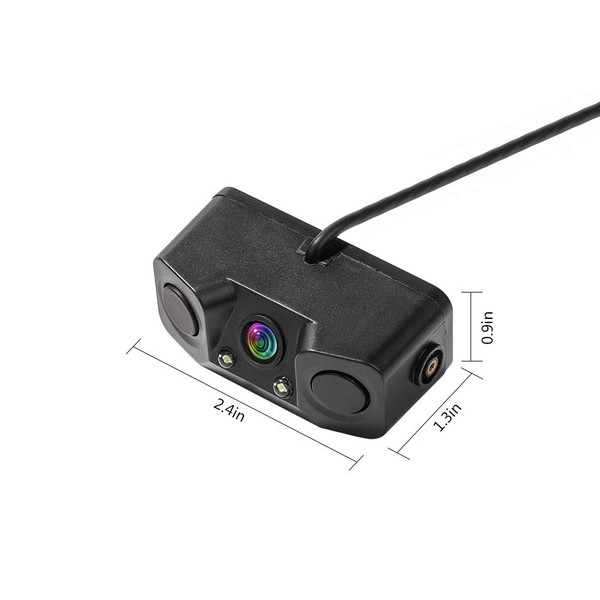 3in1 Backup Camera Kits, 170° Angle Car Rear View Parking
