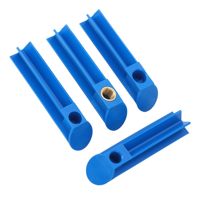 4PCS Fuel Injector Nozzle Flush Cleaner Adapter Universal Cleaning Tool