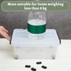 Honoson 16 Pcs Self Adhesive Caster Wheels Appliance Rollers Appliance