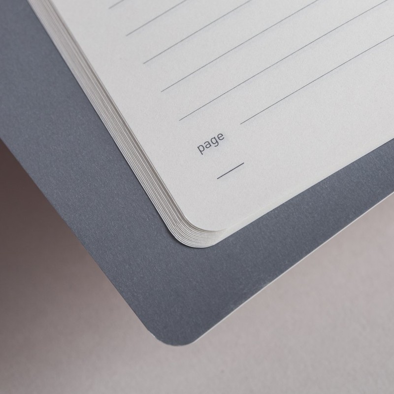 Matilda Myres Linton Notebook Rose Gold Foil