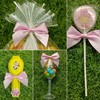 KEPYATI 50 pink bows, mini bows, bow decorations, bows, cute