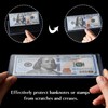 Jutieuo 25-Count Dollar Bill Holders Transparent Bill Sleeves Clear Currency