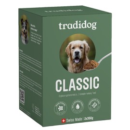 TRADIDOG Classic Dietary Supplements & Vitamins for Dogs with Vital Substances - Health Products for Dogs Including Omega-3 Oil Dog - Vegetable Dietary Supplement Dog for All Dogs