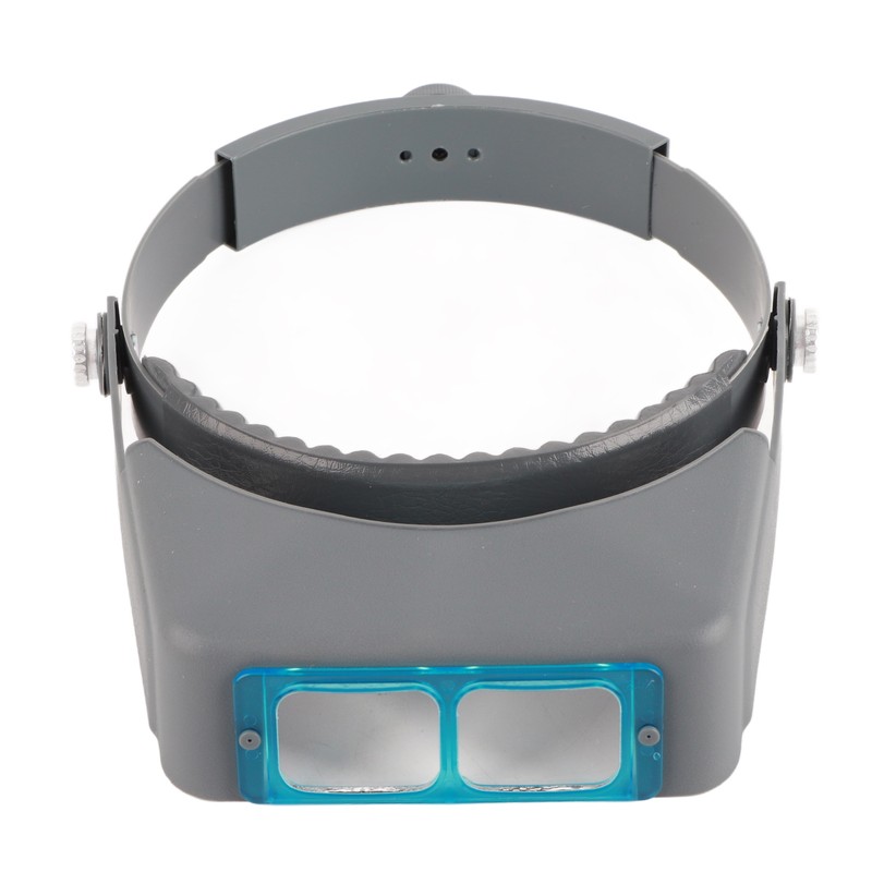 Headband Reading Magnifier with Four Optical Glass Lenses Jewelry Repair