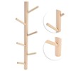 Punch Free Wall Mounted Coat Rack Towel Hanger Tree Branch