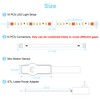 LAFULIT 10 PCS Under Cabinet Lights Kit, Motion Sensor LED