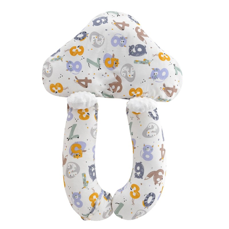 Baby Pillow for Head Shaping Soft Cotton Prevent Startle Multifunctional