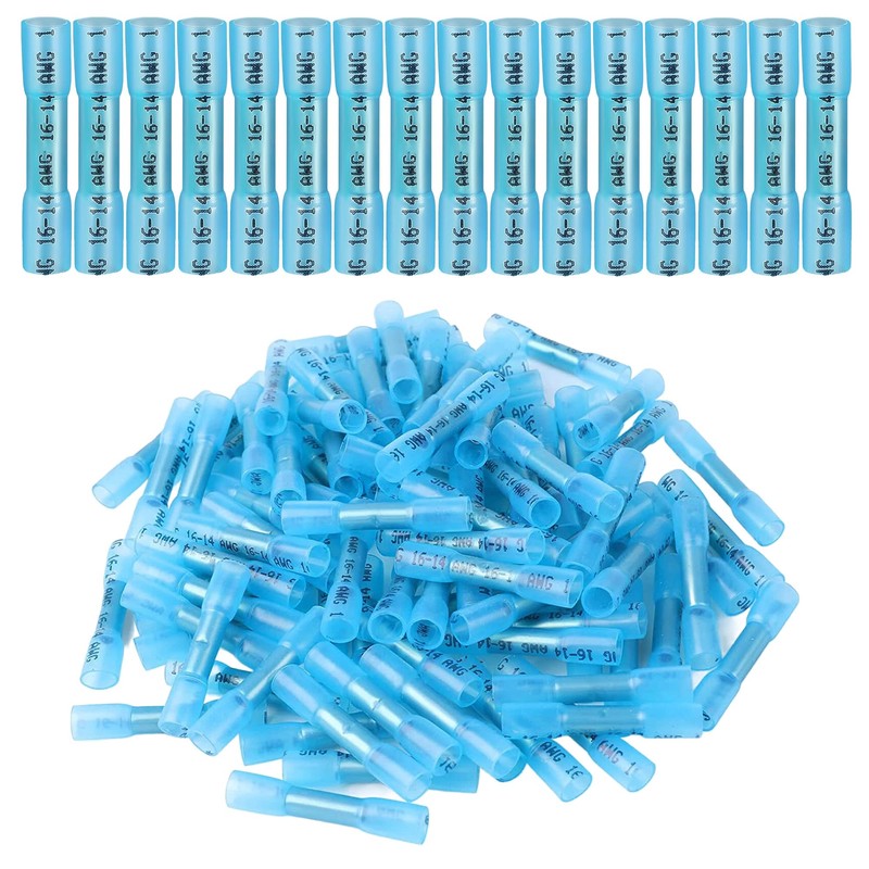 SDYYDS 200-Pack Marine Grade Heat Shrink Butt Connectors – Waterproof