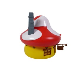 OPO 10 - Half house of the red Smurfs + stickers - Deagostini Collection - Height 15cms - To decorate with the stickers provided - RougeD / DMS3