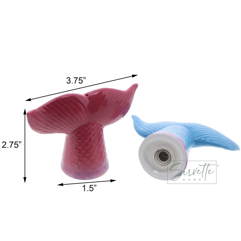 Ceramic Salt & Pepper Shakers Novelty Kitchen Décor Maritime -