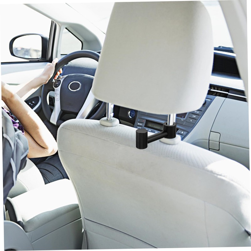 Ciieeo Aluminum Alloy Car Seat Back Hook for Headrest Durable