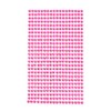Homeford Round Adhesive Diamond Gem Stickers, 4mm (Fuchsia)