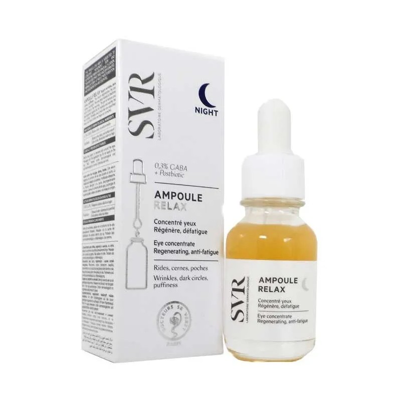Ampoule Relax Suero Para Ojos Nocturno Svr 15 Ml