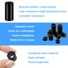 360 Pcs Nylo360 Pcs Nylon Plastic Spacers, Black Nylon BS