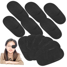 BIUDECO 12pcs Comfortable Glasses Eye Patches for Adults Non Woven for Lazy Eye Amblyopia Treatment Suitable for Use at Home Travel