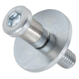 BURANIFUSION Steel Door Lock Striker for Malibu 1965-1967 1973-1981,for Corvette 1965-1982,for Camaro 1967-1981,for Impala 1965-1981 Left Right Front 8770193B WEF1910