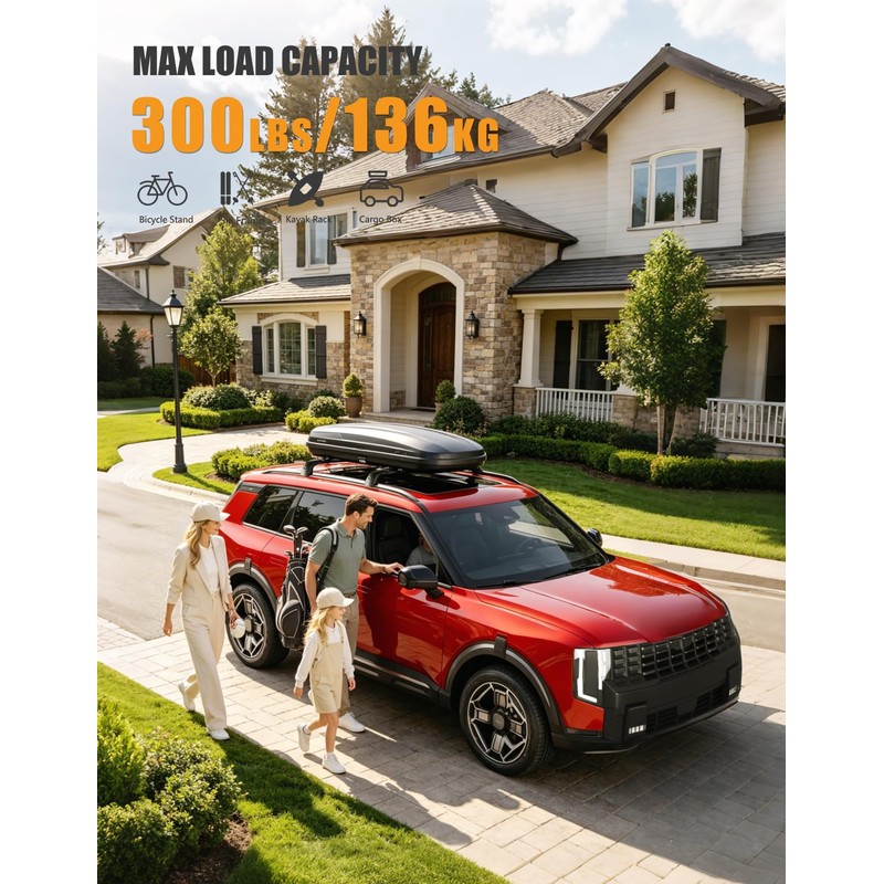 Roof Rack Cross Bars for Kia Telluride 2026 2027 EX