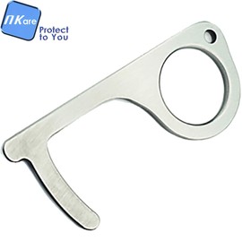 Hygienic Key, Door Opener/Door Closer, Touchless - Open the doors and press buttons (sensor, phone etc) Keep hands clean (key fob included)