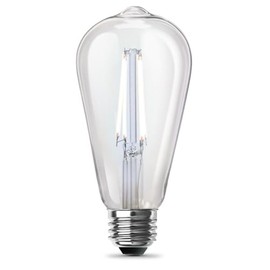 Feit Electric ST19 E26 (Medium) Filament LED Bulb Soft White 100 Watt Equivalence 2 pk - Case of: 1;