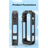 Camera Cage for Insta.360 X5, Magnetic Quick-Release Frame with Side-Window