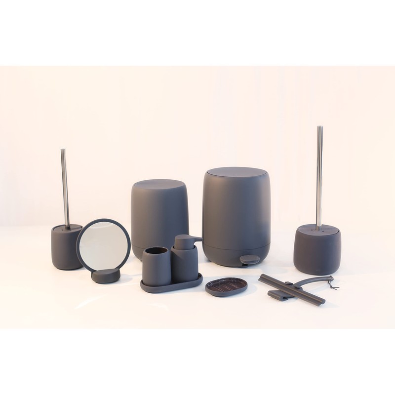 Blomus SONO Plunger with Decorative Holder - Black