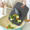 AKINOYAMA Plastic Chopping Board Set of 3, Chopping Boards for