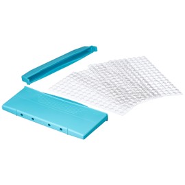 Fackelmann 27089 Crushed Ice Maker, Plastic Coral 26 x 14 x 2 cm, Blue/Green