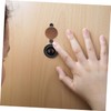 CIYODO 5sets Apartment Security Essential Door Hole Cover Scratch-Resistant Material