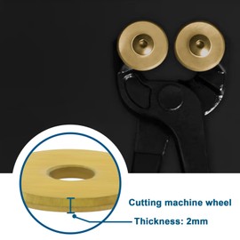 VGOL 4Pcs Tile Cutter Replacement Cutting Wheel Tungsten Steel Tile Cutter Wheel Accessories for Cutting Ceramic Tiles Vitrified Tiles Antique Tiles