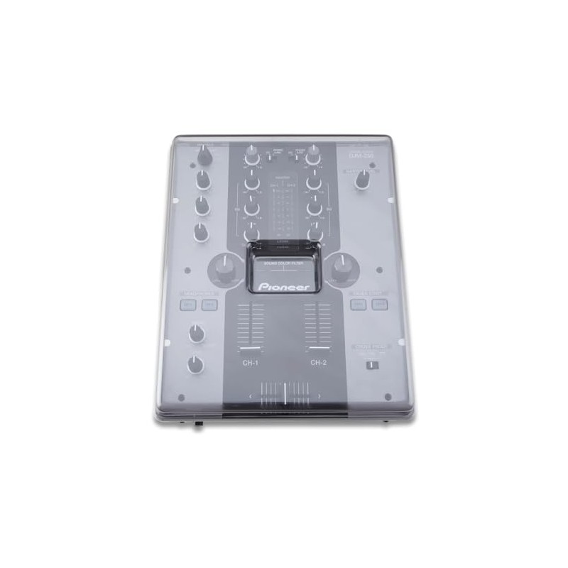 DeckSaver DJM250 Coque de protection incassable pour Equipment DJ/VJ Transparent