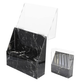 OATIPHO Acrylic Eyelash Tweezers Holder Rack with Slots Makeup Tweezers Stand for Salon and Home Beauty Use Practical for Eyelash Grafting