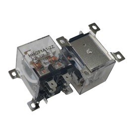 2pcs JQX-12F-2Z High Power Relay DC 12V 30A 8Pins DPDT 2NO+2NC