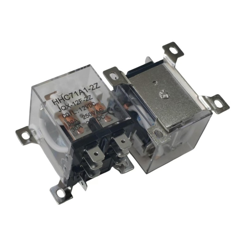 2pcs JQX-12F-2Z High Power Relay DC 12V 30A 8Pins DPDT