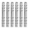 Operitacx Pack of 6 Metal A6 Notebook 6 Ring Binder