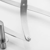 Westmark Ausziehbarer Topf-Untersetzer, Länge: 18 bis 42 cm, Rostfreier Edelstahl,