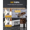 [Upgraded 66g Large Capacity] Electric Salt and Pepper Grinder Set