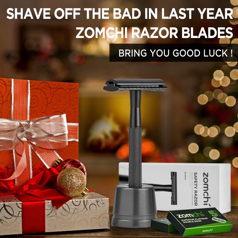Safety Razor for Men, Men's Razor with a Razor Stand,