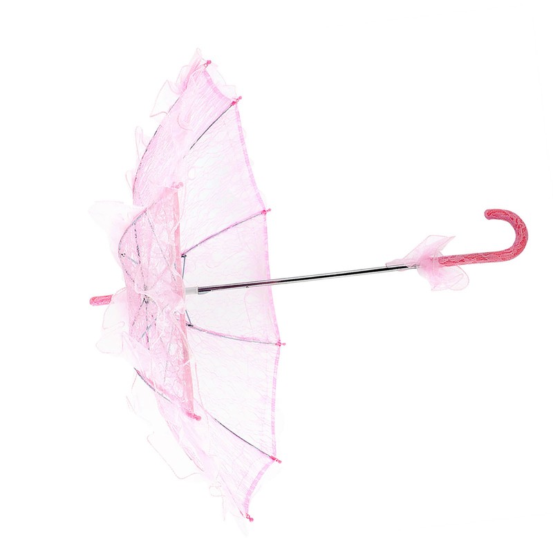 Bridal Lace Cotton Umbrella for Wedding Parties Dancing Photography Prop