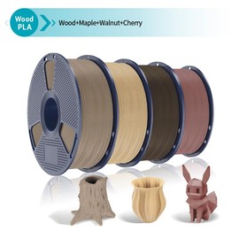 SUNLU Wood PLA Filament3D printer filament 1KG similar to real wood texture with distinctive woody fragrance:_Walnut Wood 1KG