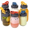 Soligt 6 Pack Mason Jar Lids, Regular Mouth Pour Spout
